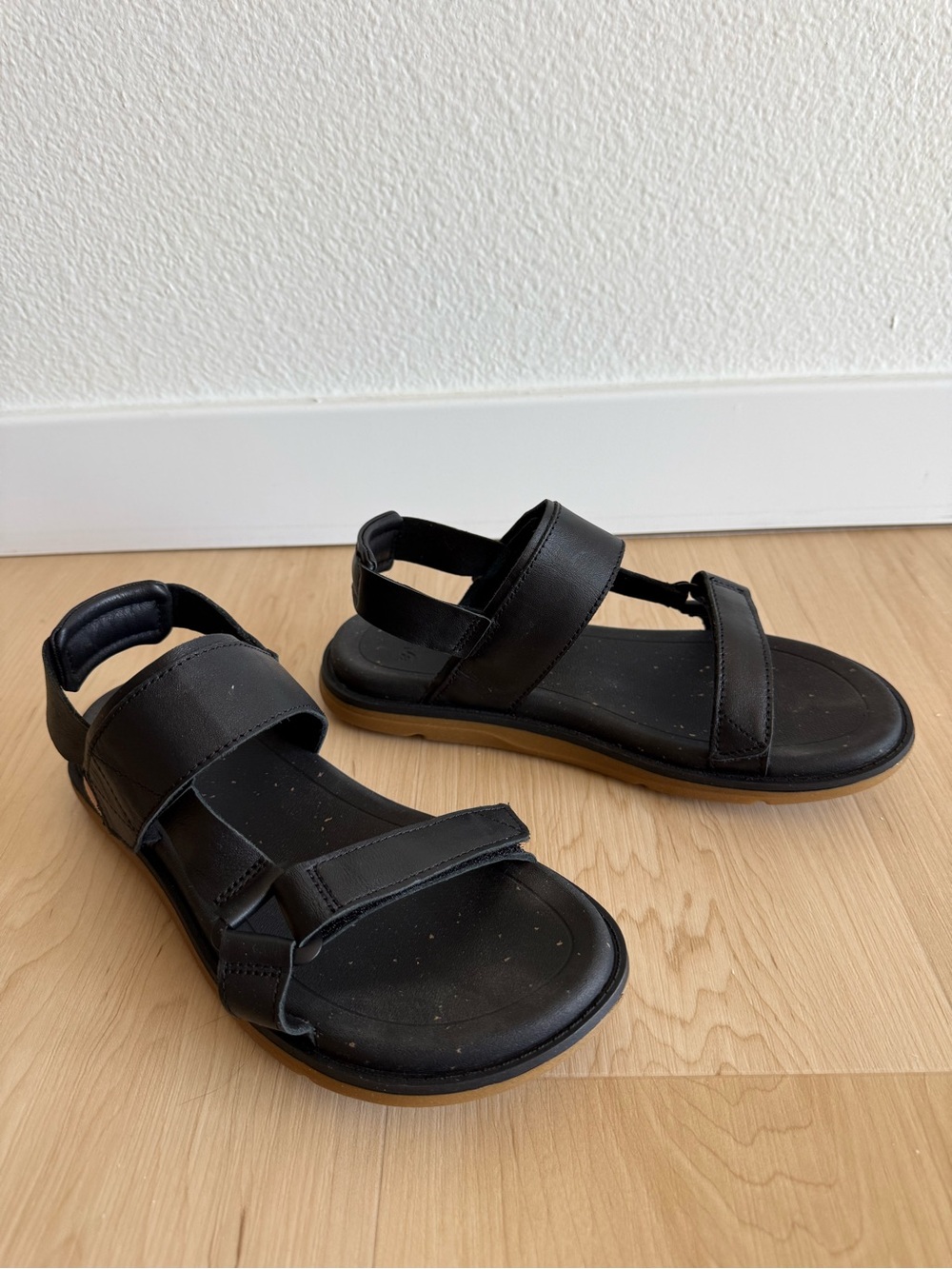 Teva Dual Tone Speckled Black Sandals